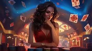 Pemain Caribbean Stud Poker di platform thor89 menganalisis kartu mereka dengan cermat